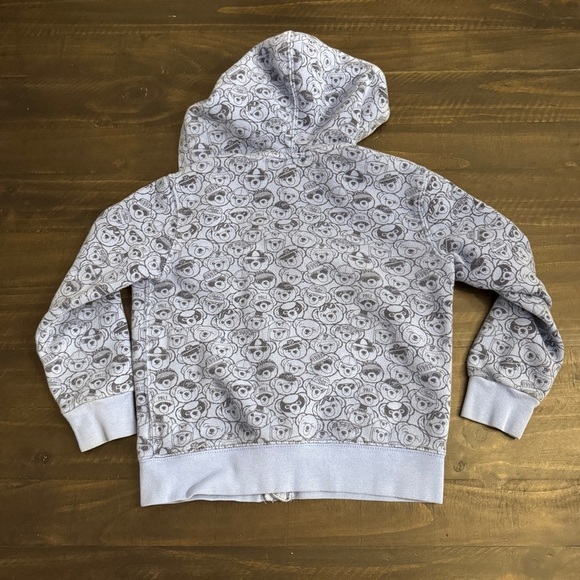 Polo Ralph Lauren Kids Bear Print Hoodie Size 6 - Pre-Owned Good Condition - Picture 5 of 5